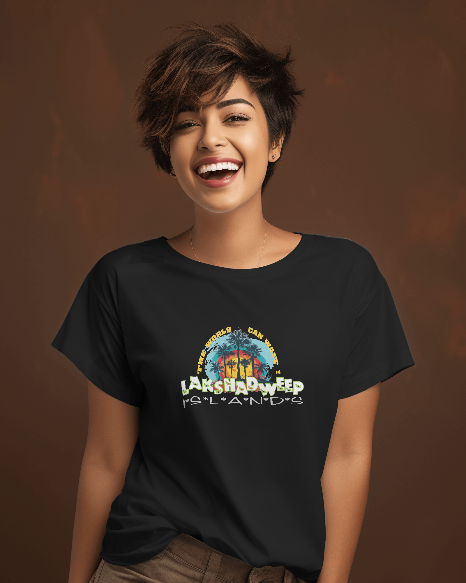 Printed Tshirt for lakshadweep tourism | Bratma