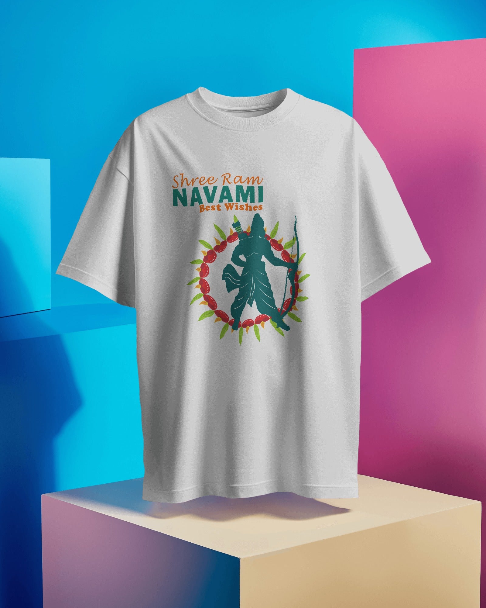 Ram Navami Printed Tshirt for Man