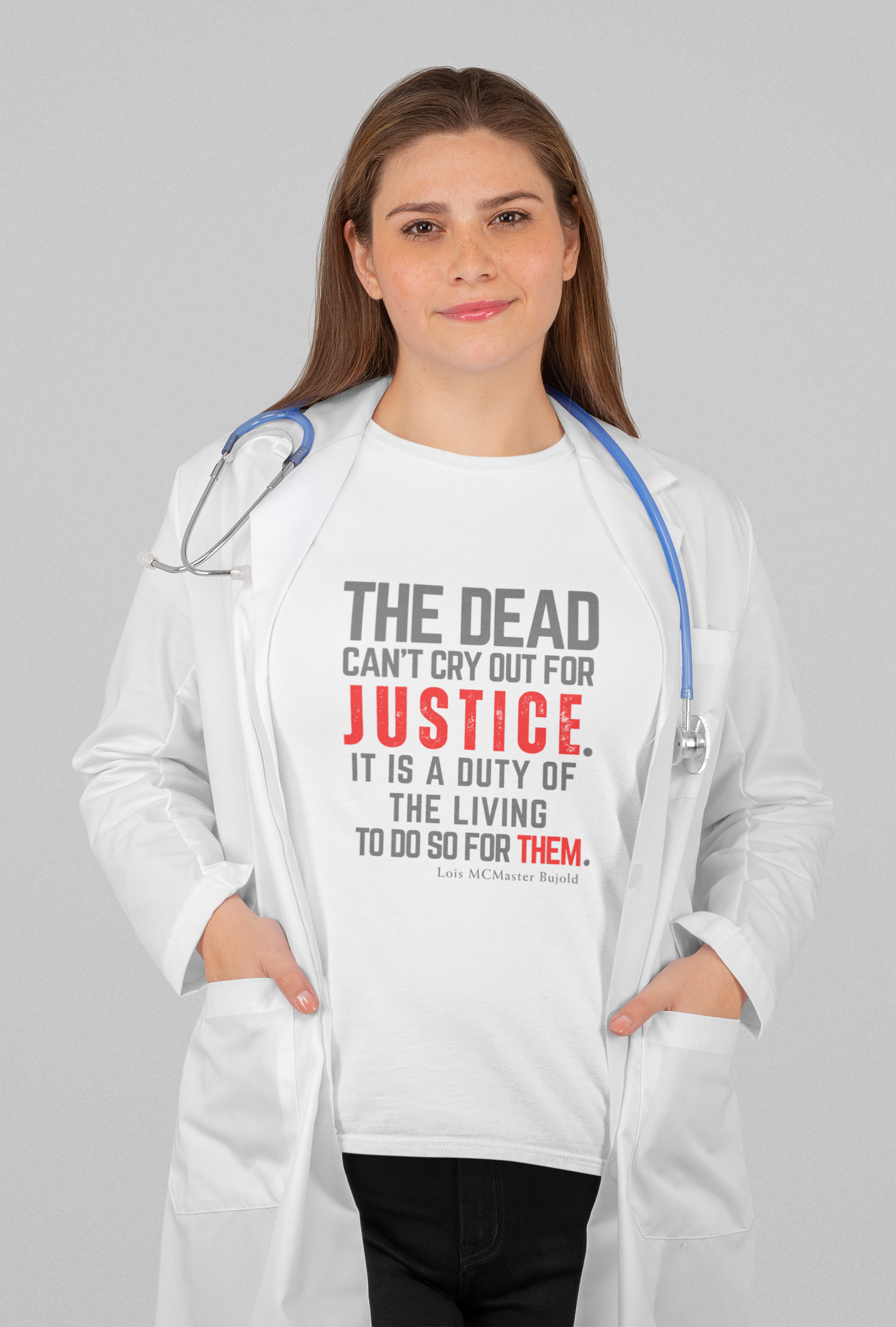 JUSTICE QUOTED TSHIRT FOR YOUTH