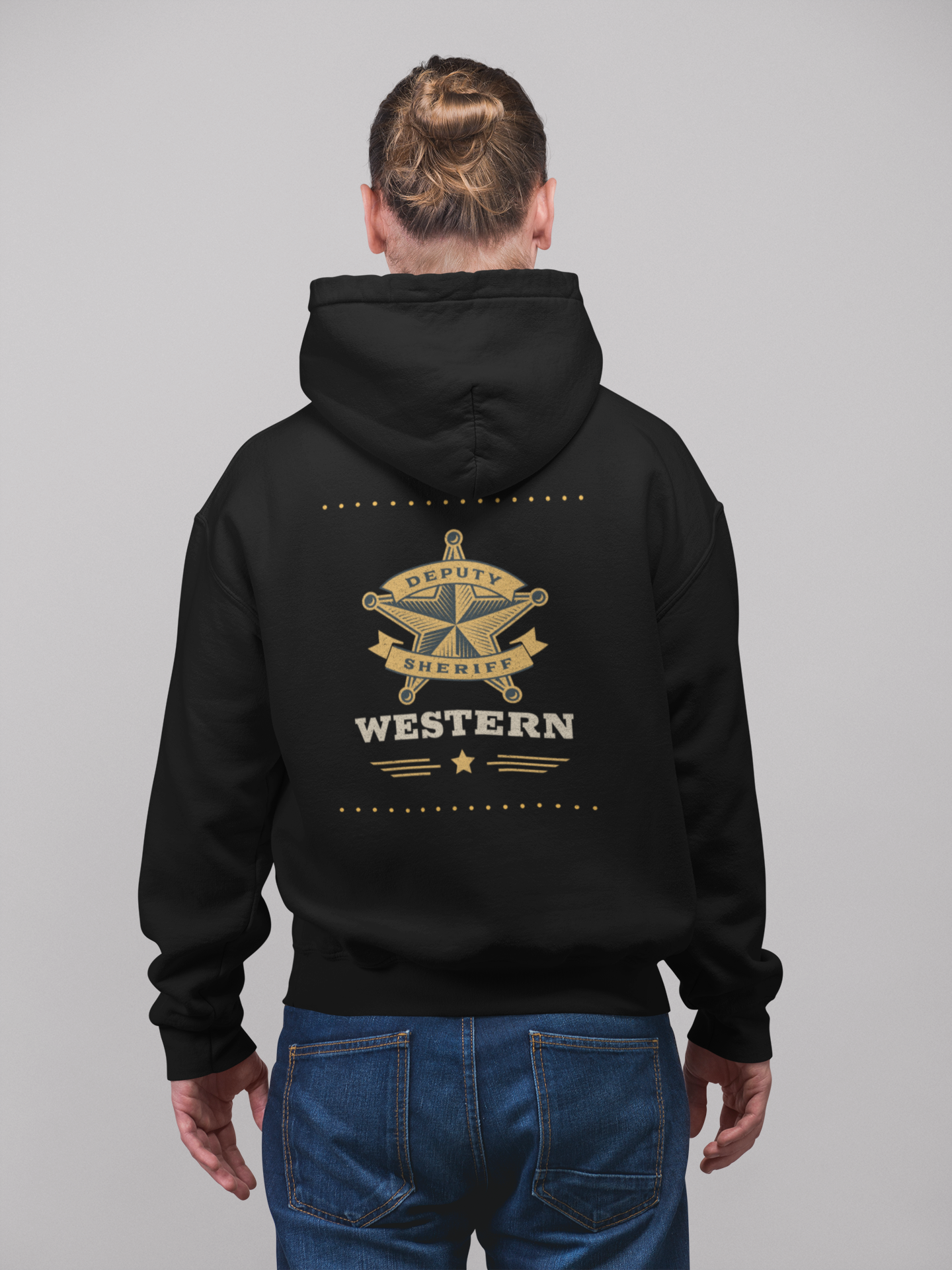 Western Men & Women Printed Hoodie