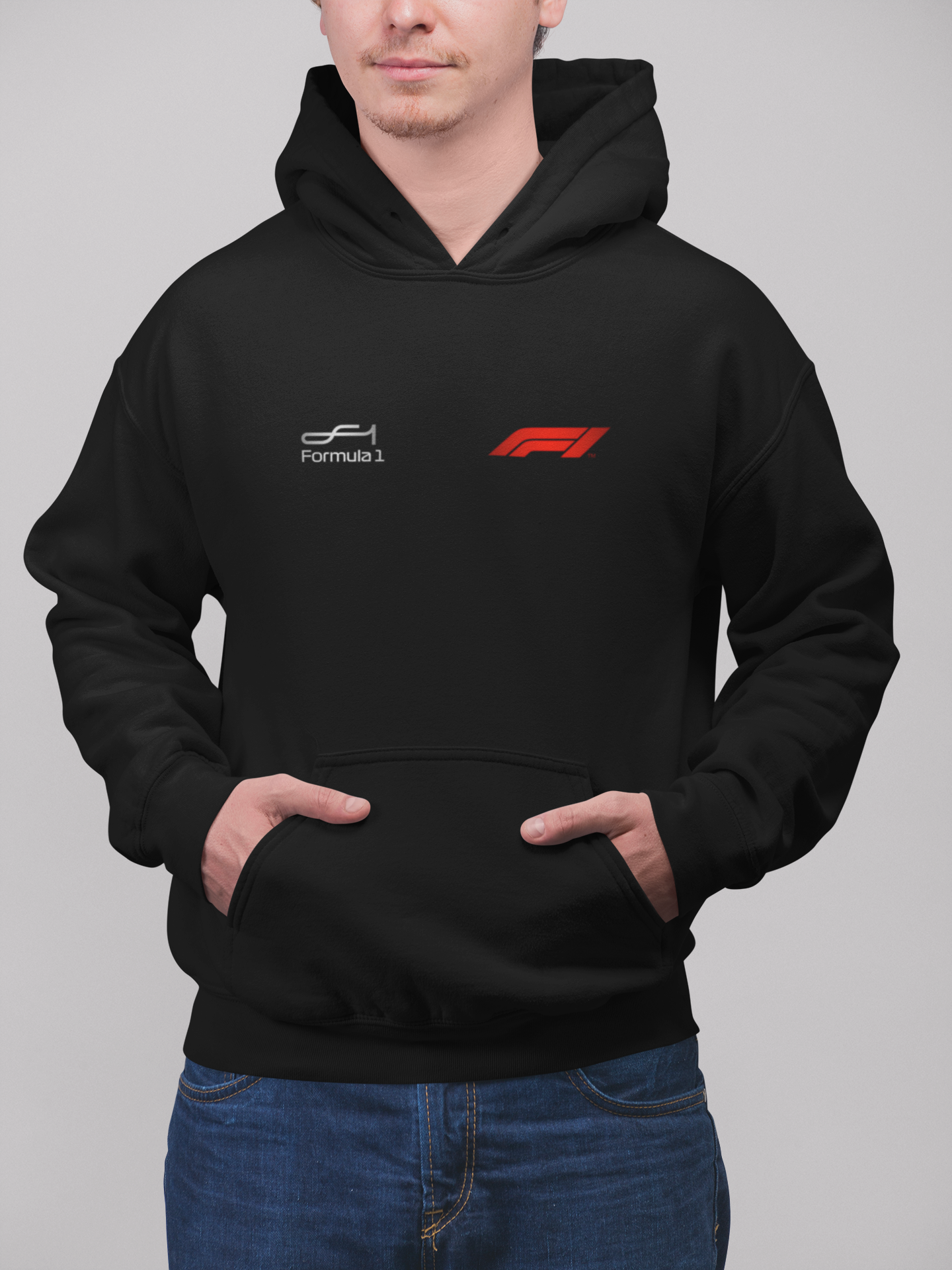 FERRARI FORMULA 1 GRAPHIC PRINTED HOODIE