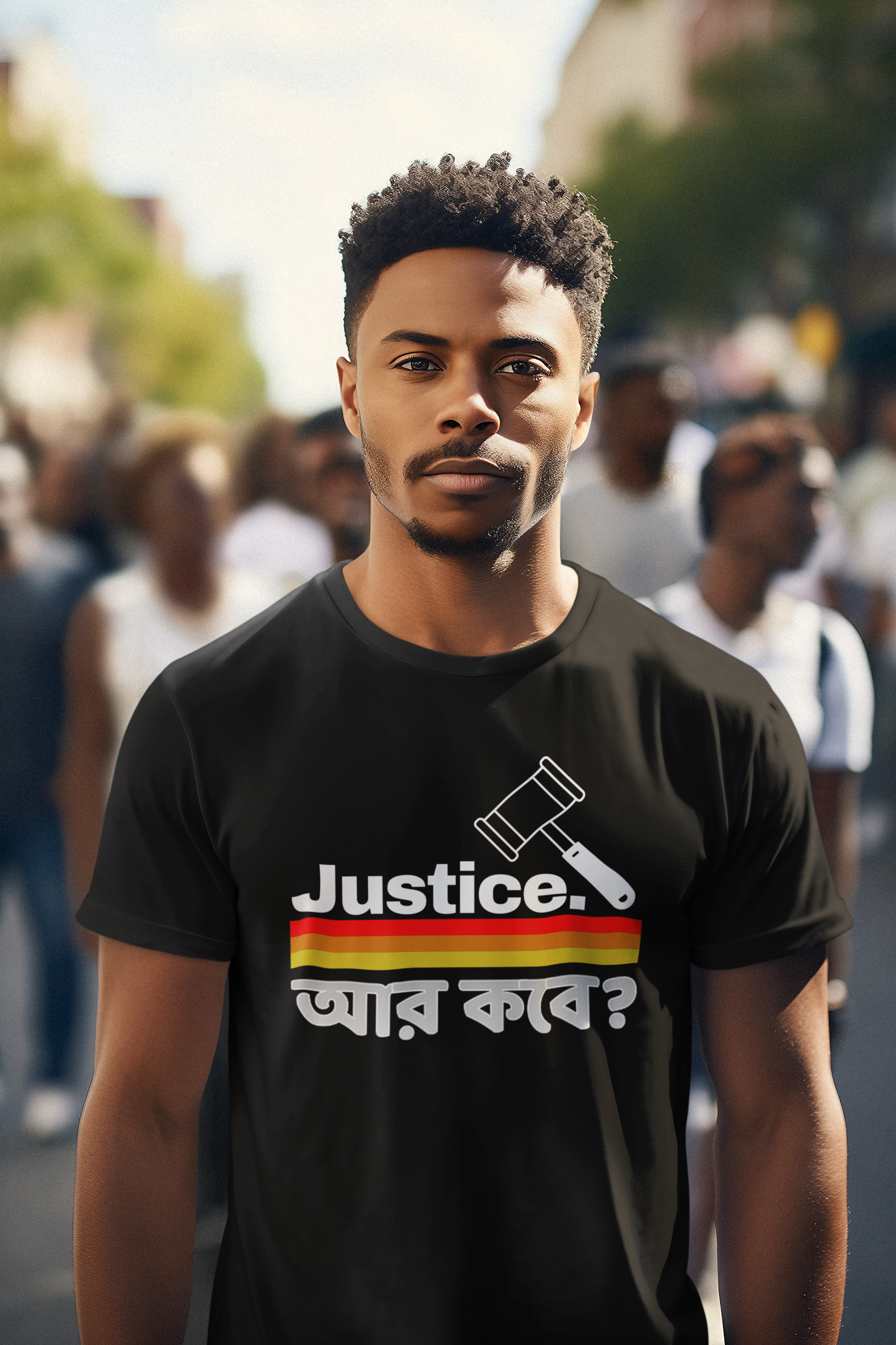 JUSTICE আর কবে ? TSHIRT FOR JUSTICE SEEKER