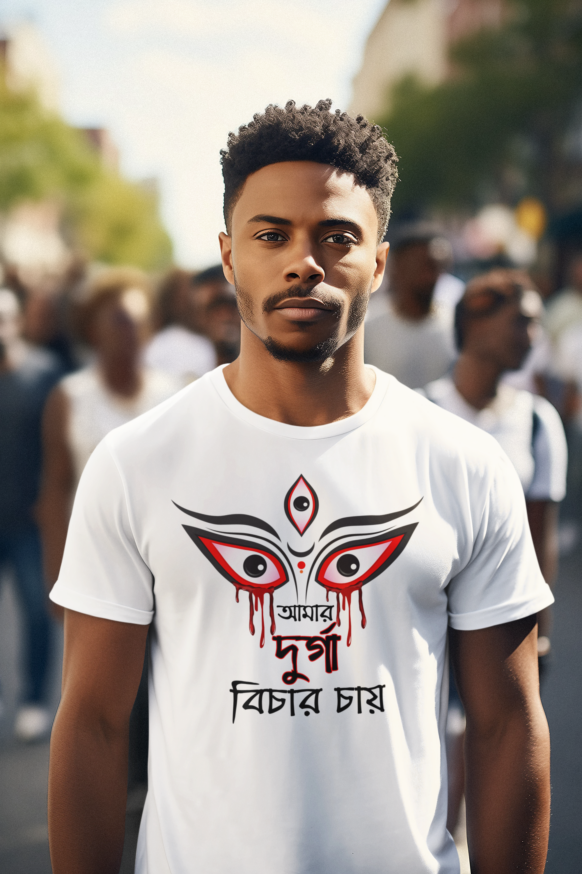 We Want Justice "আমার দুর্গা বিচার চায়" Tshirt