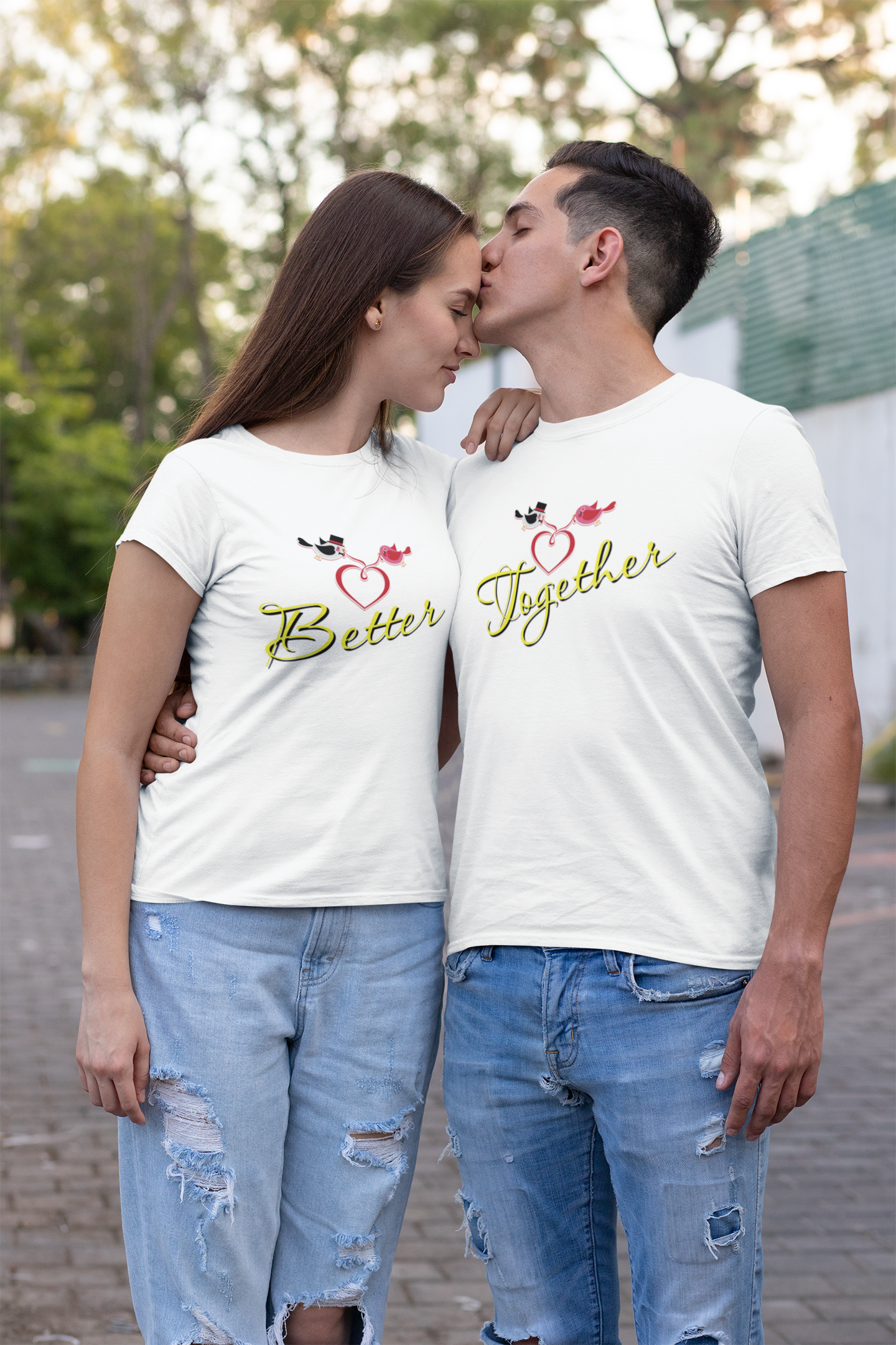 "Better Together" Couple Valentine T Shirt Collection by Bratma