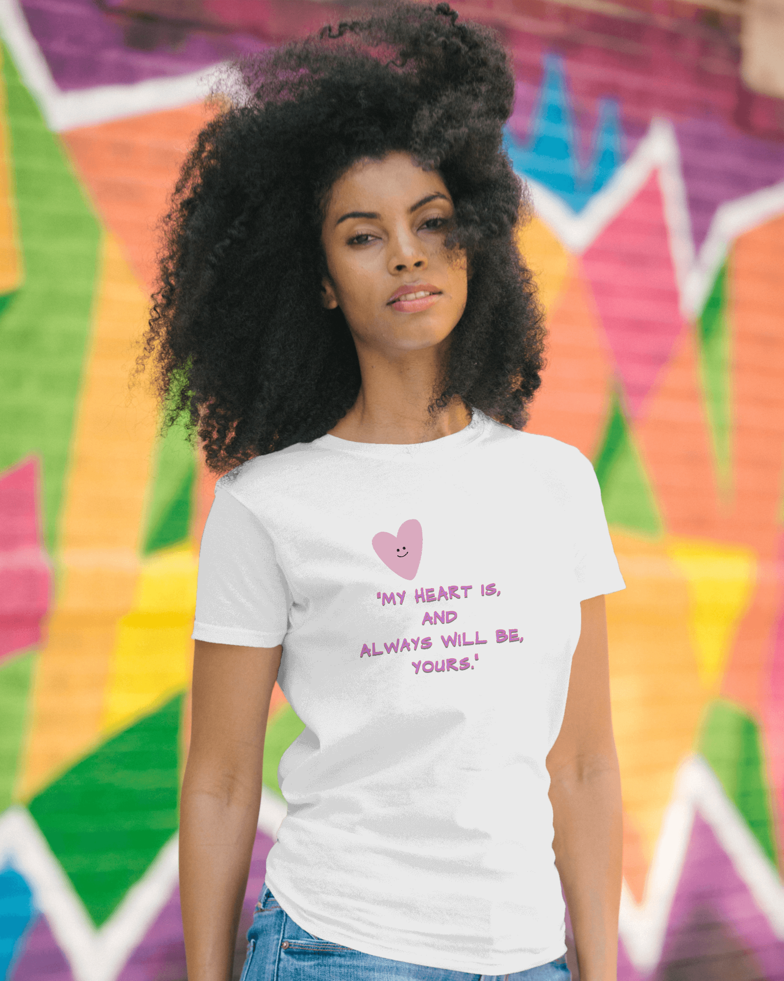 “My heart is.. Couple Valentine T Shirt Collection by Bratma