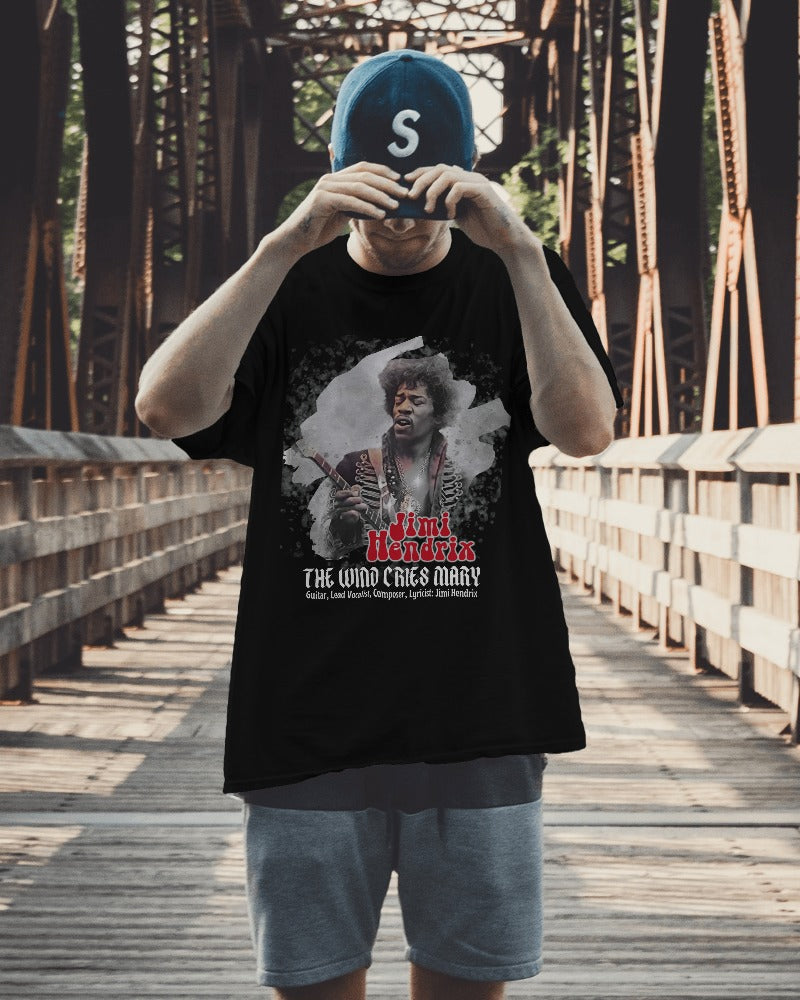 JIMI HENDRIX PRINTED TSHIRT