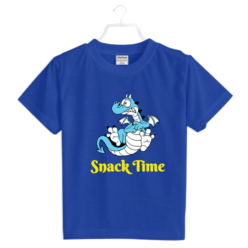 Snack Time Printed Girls T-Shirt