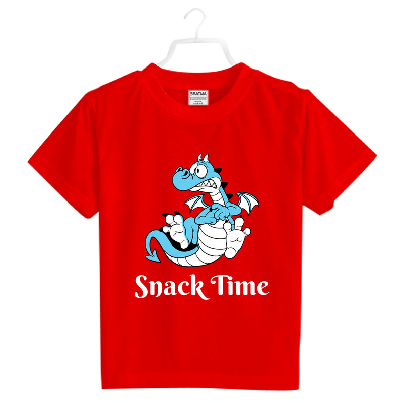 Snack Time Printed Boys T-Shirt
