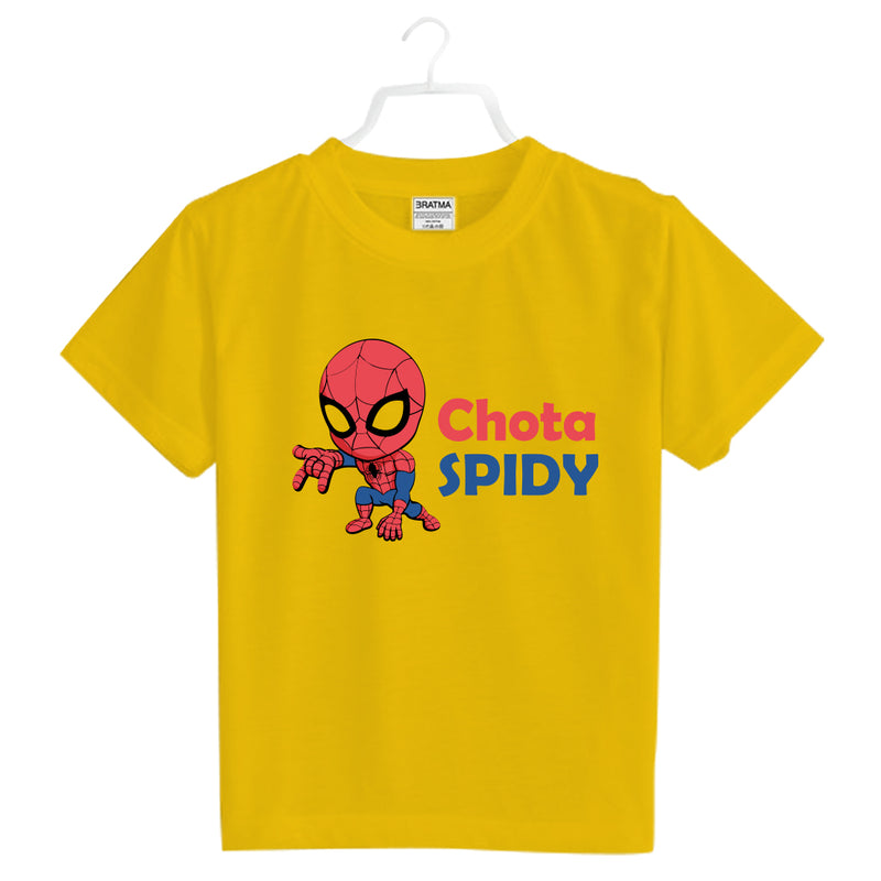 Chota Spidy Printed Boys T-Shirt