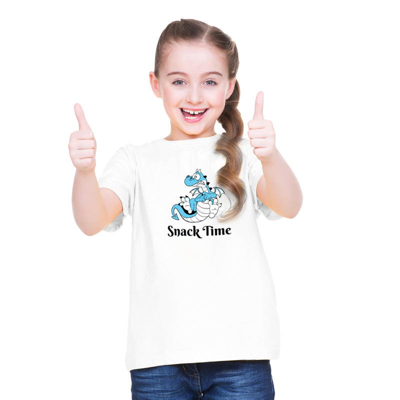Snack Time Printed Girls T-Shirt