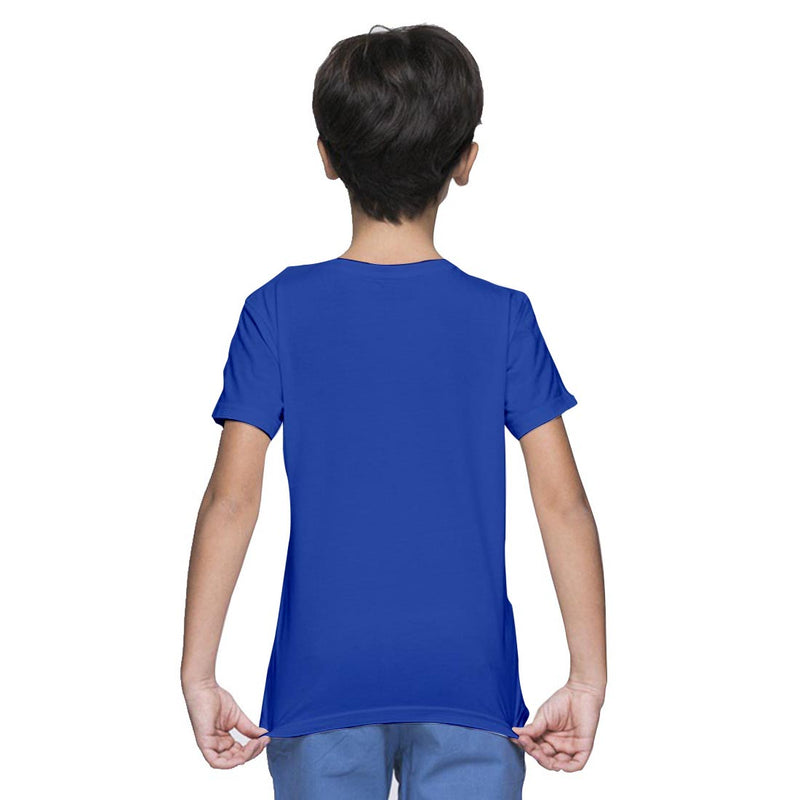 Plain Royal Blue Boys T-Shirt