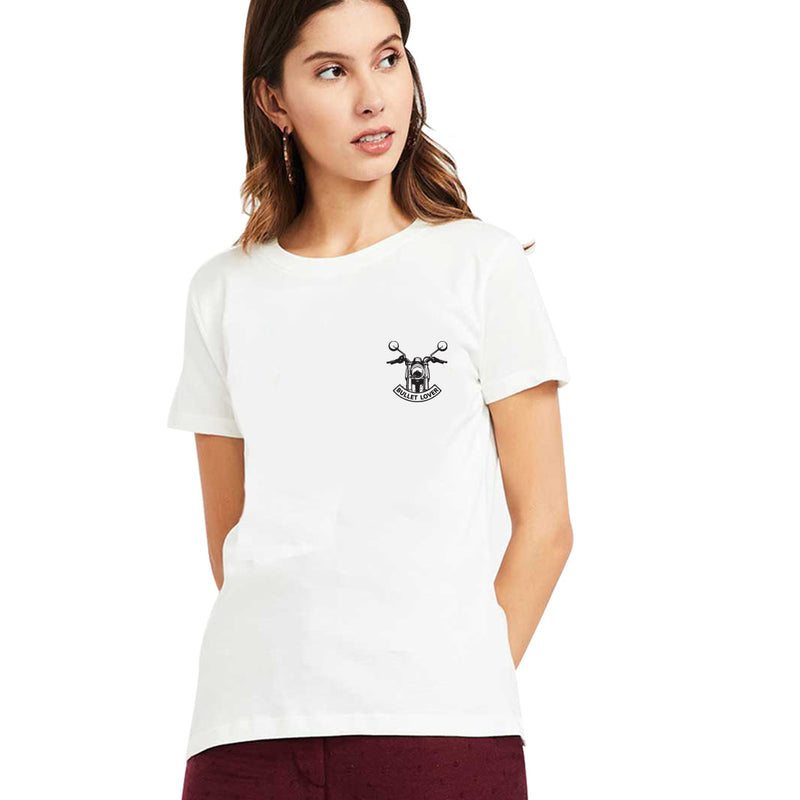 Bike Lover Printed Women T-Shirt