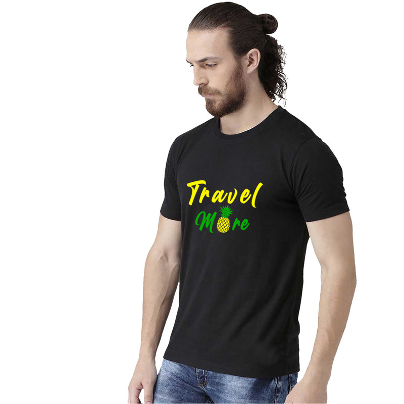 Travel more Printed Men T-Shirt