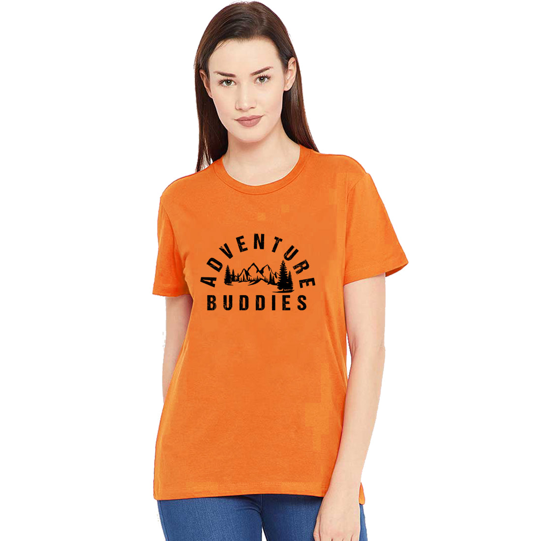 Custom T-Shirt Printing in Kolkata #Color_Orange