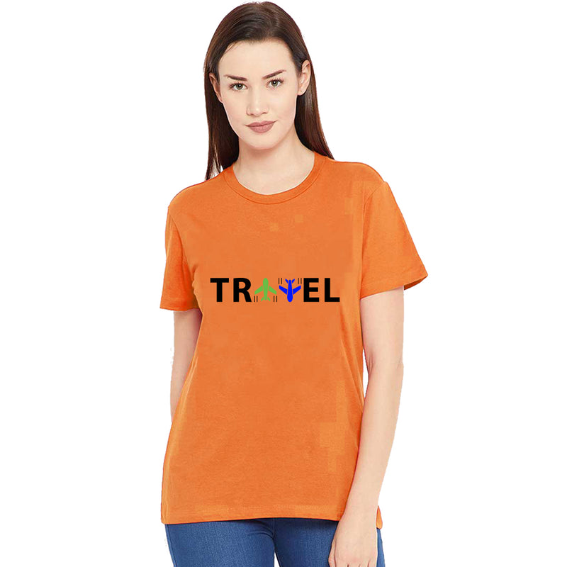 Travel Printed Women T-Shirt
