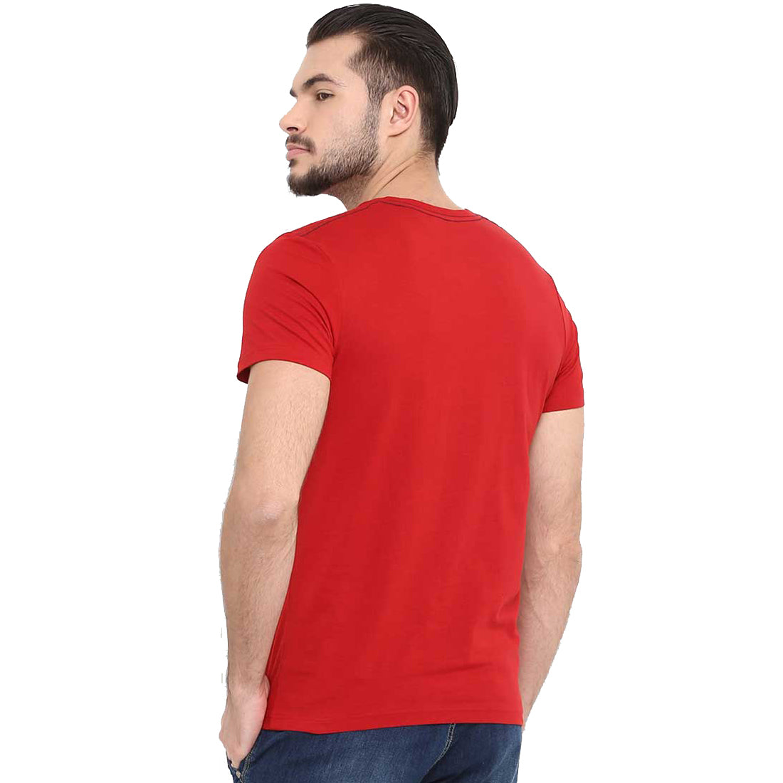 Printed Couple T Shirt in kolkata #Color_Red