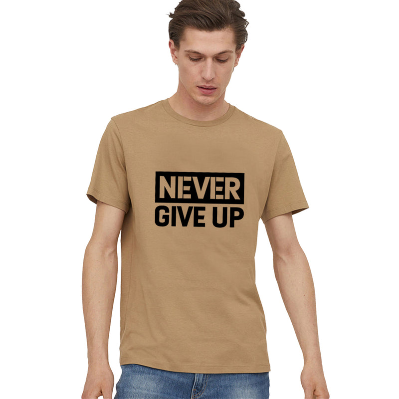 Never Give Up Men T-Shirt