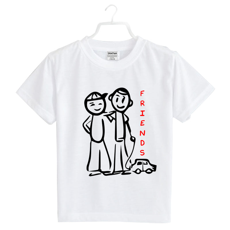Friendship Printed Girls T-Shirt