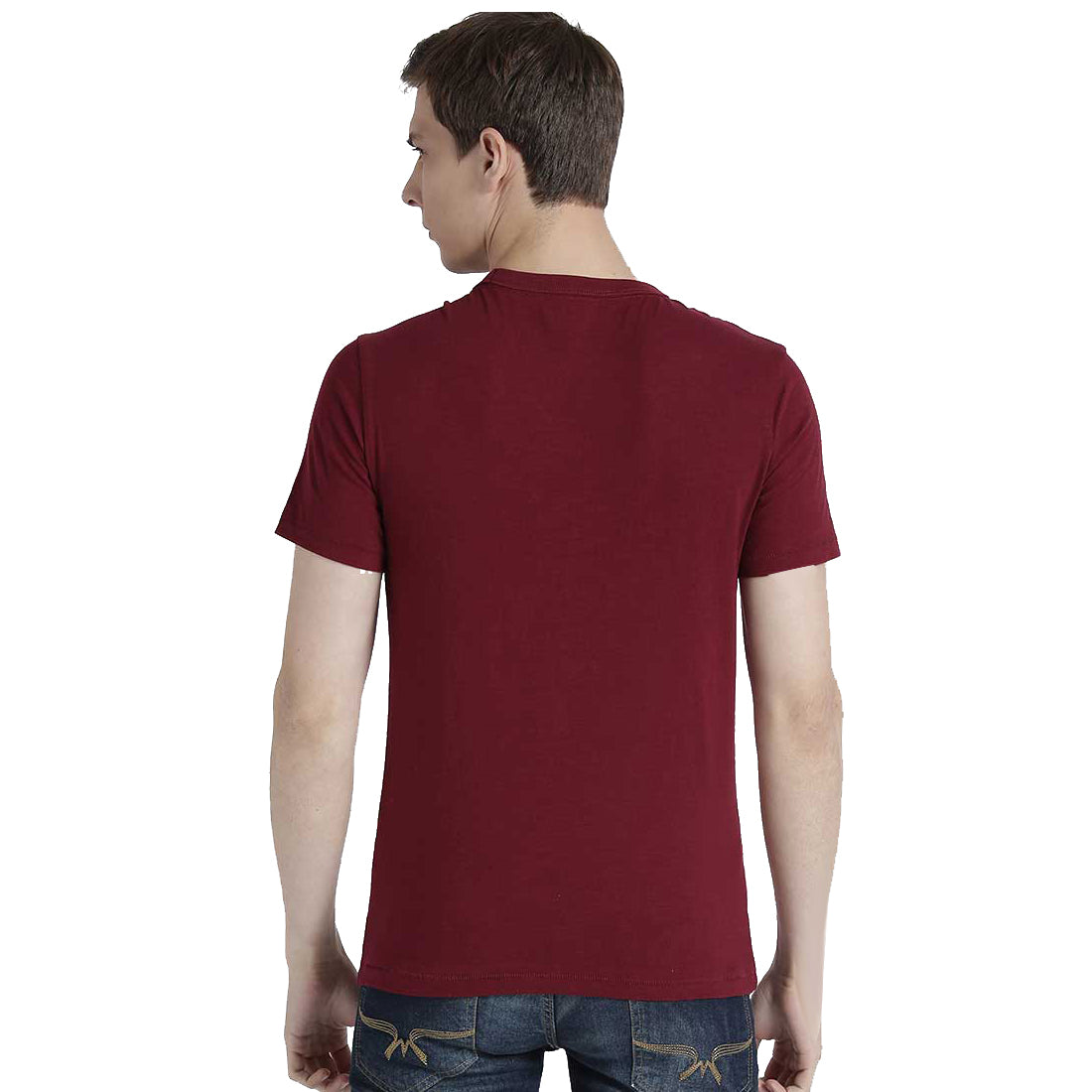 Custom T-Shirt Printing online #Color_Maroon
