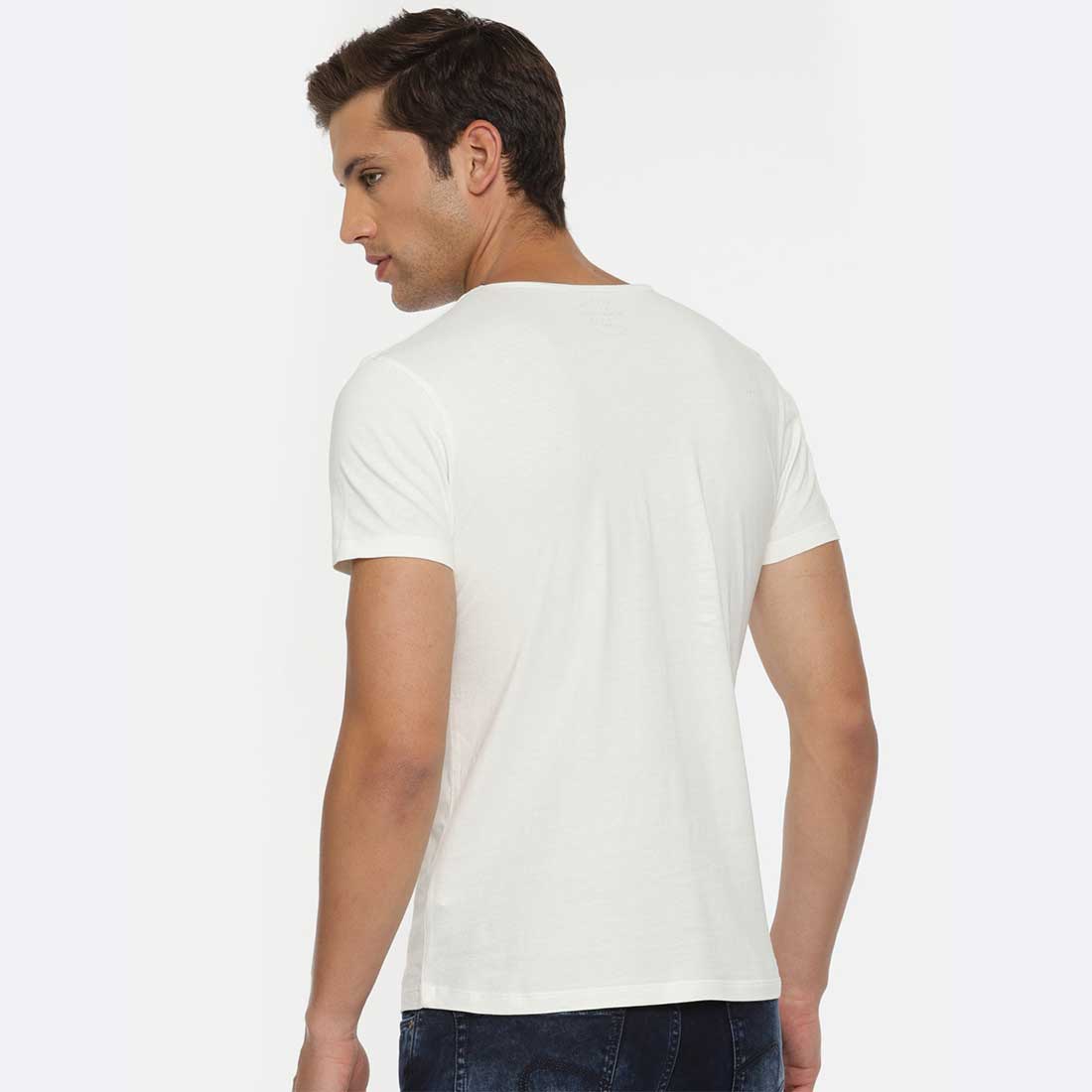 LM10 White Men T-Shirt