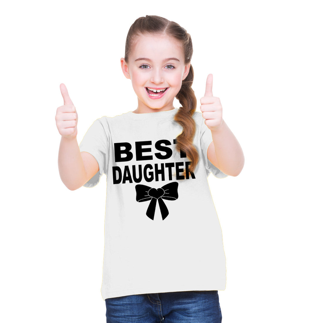 Custom Design T-Shirts for kids in kolkata #Color_White