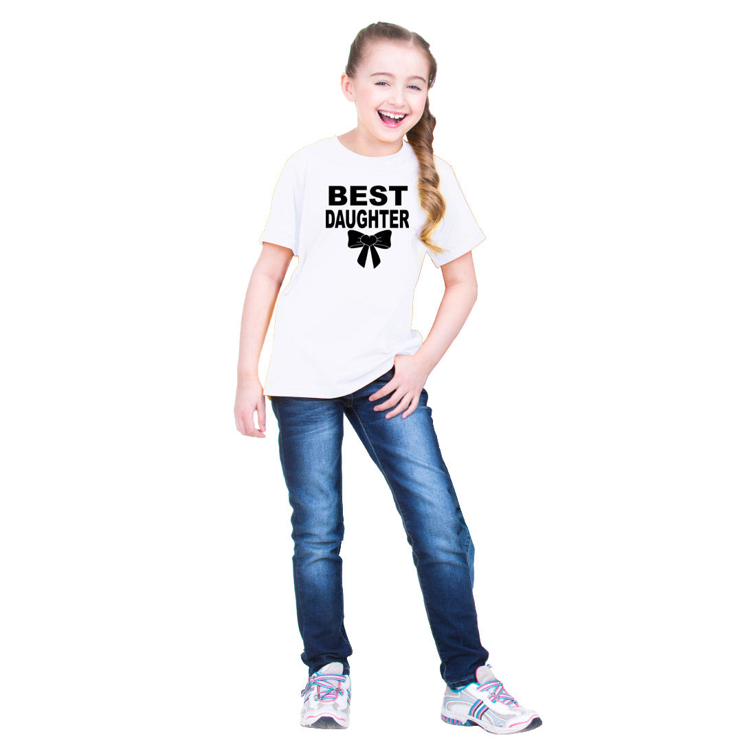 Custom Design T-Shirts for kids in kolkata #Color_White