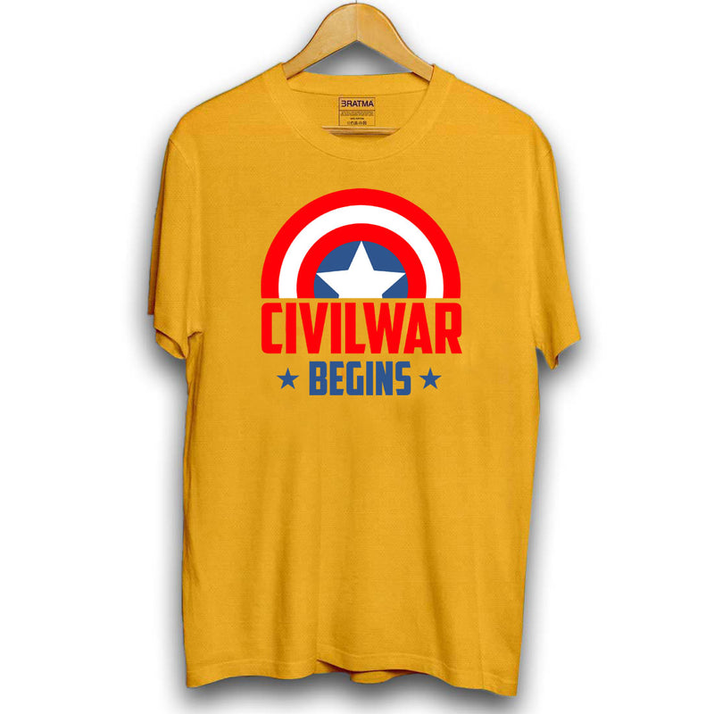Civil War Printed Girls T-Shirt