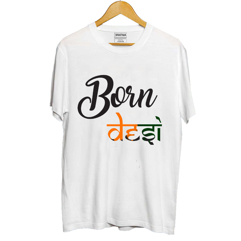 Born Deshi Printed Girls T-Shirt