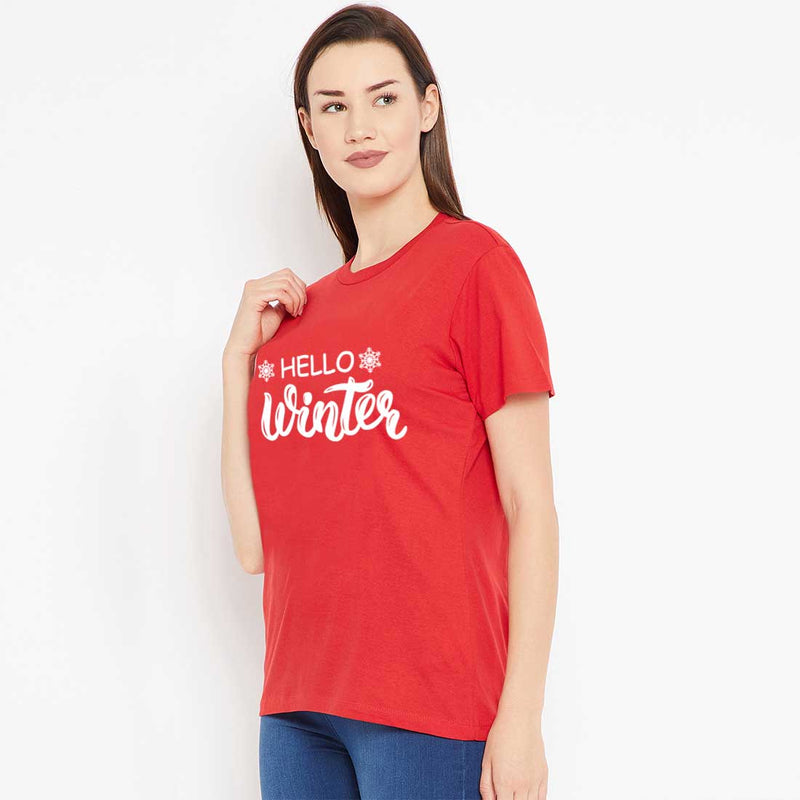 Hello Winter Women T-Shirt