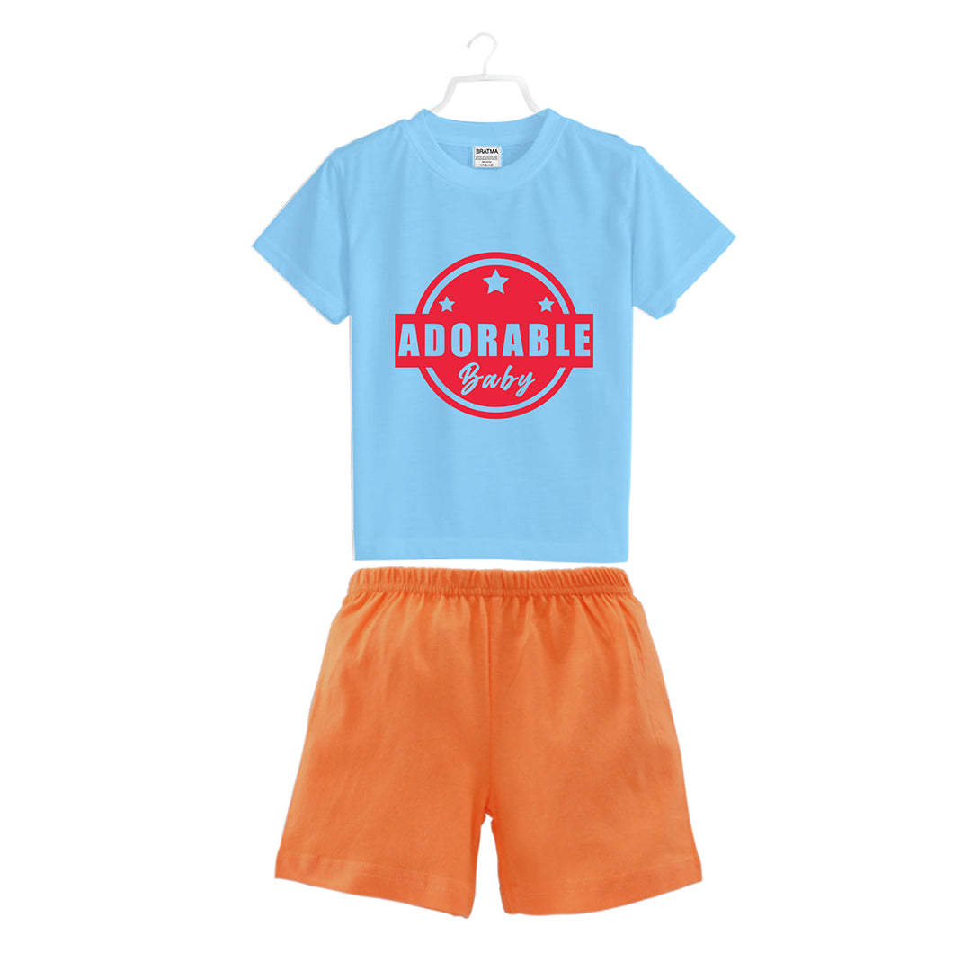 Custom Design T-Shirts for kids in kolkata #Color_SB-OR