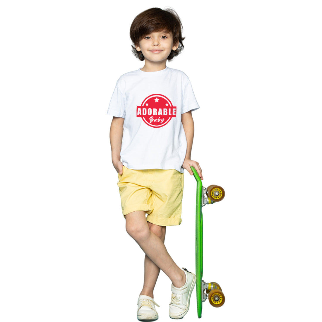 Custom Design T-Shirts for kids in kolkata #Color_WT-SB