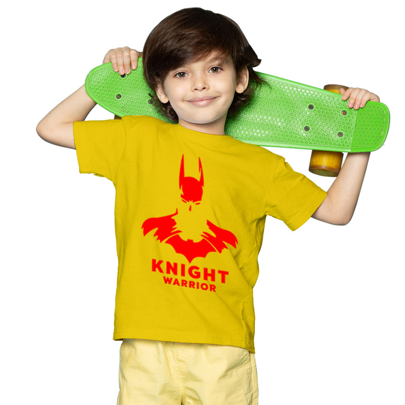 Knight Warrior Printed Boys T-Shirt