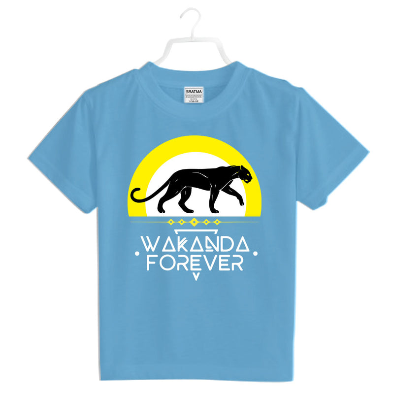 Wakanda Printed Boys T-Shirt