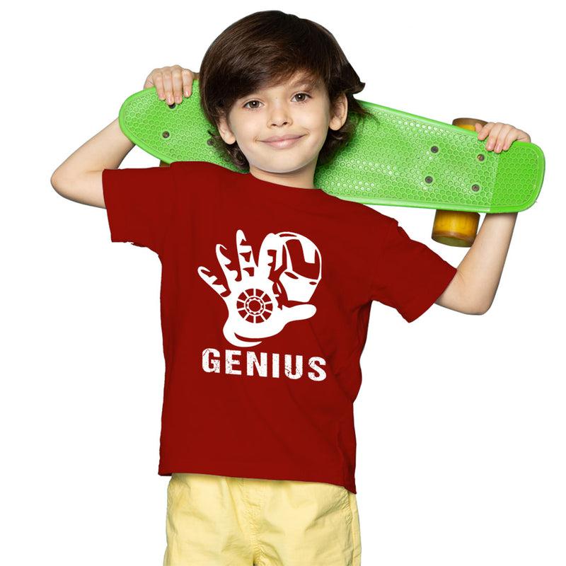 Genious Printed Boys T-Shirt