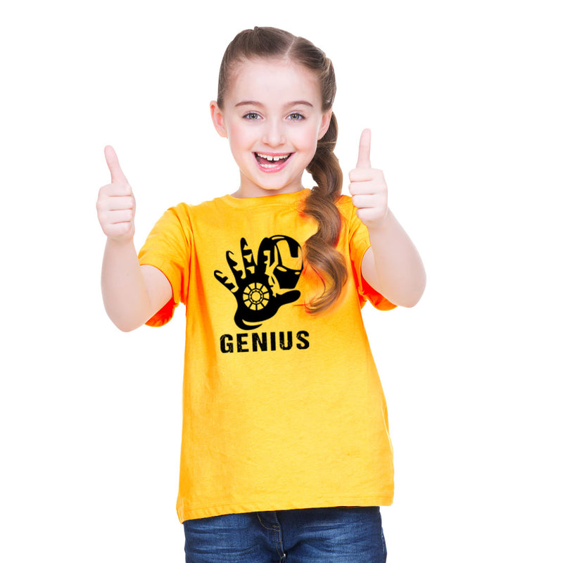 Genious Printed Girls T-Shirt