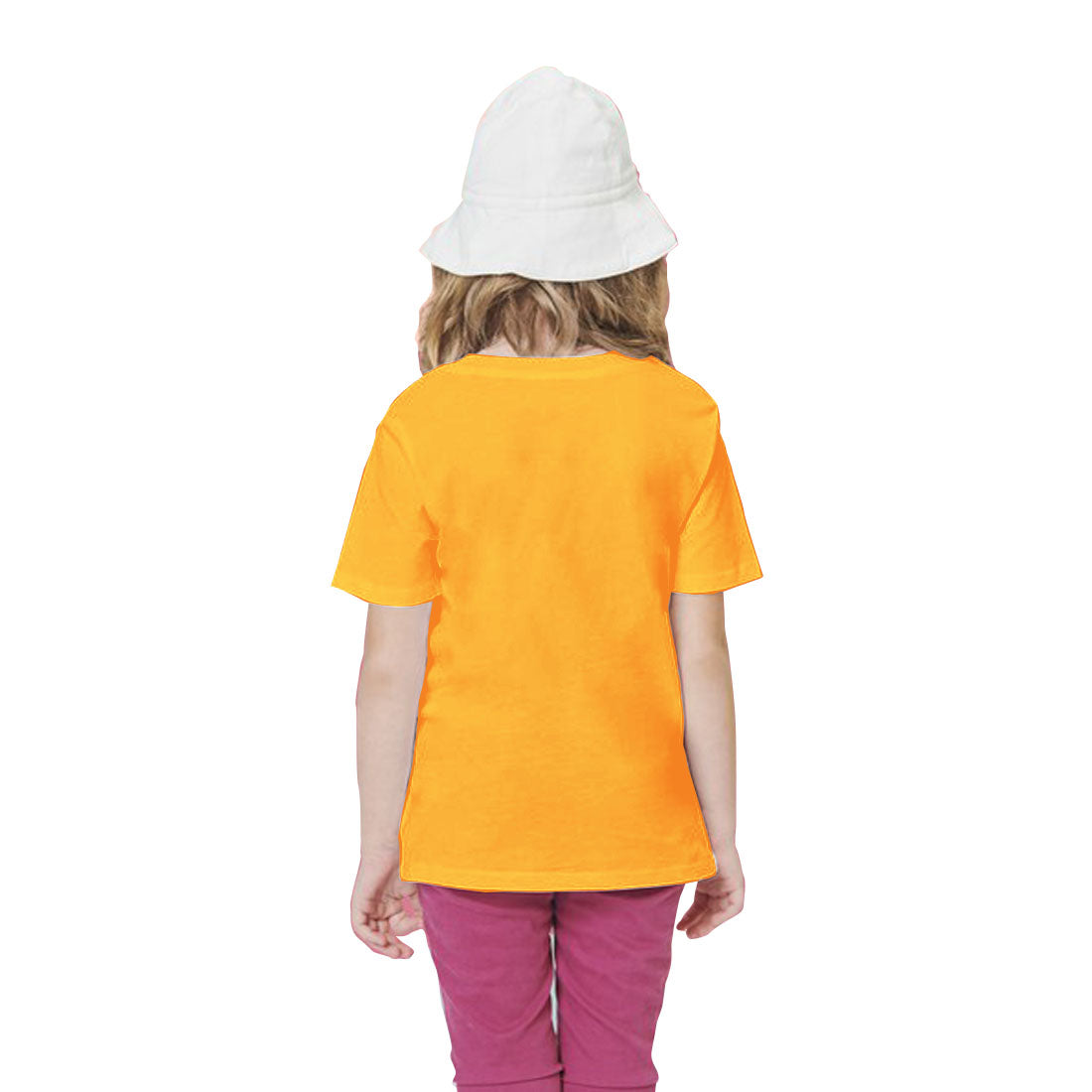 Unisex Plain T-Shirt - Mustard