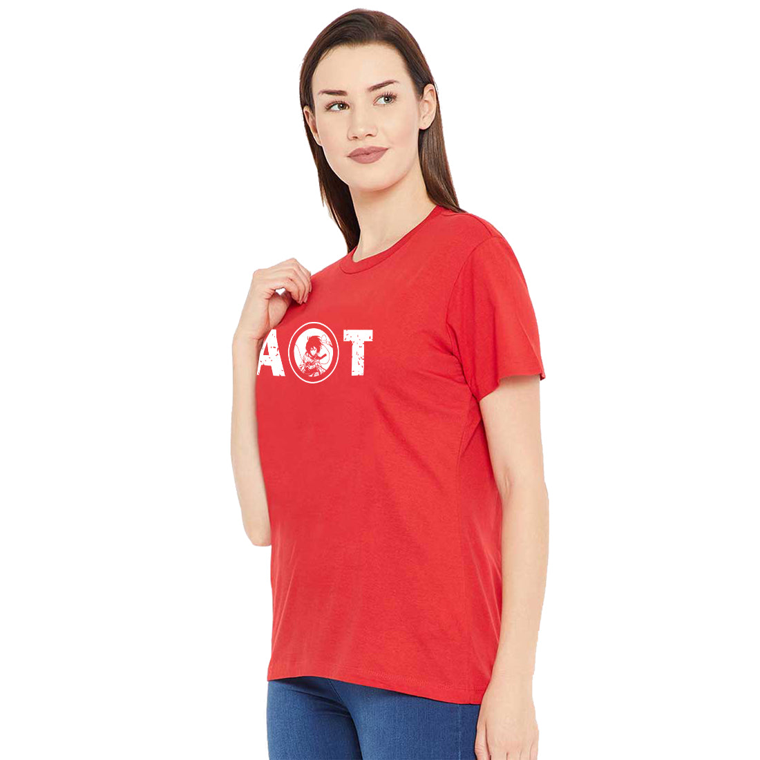 Printed T-Shirts Hoodies For Men & Women #Color_Red