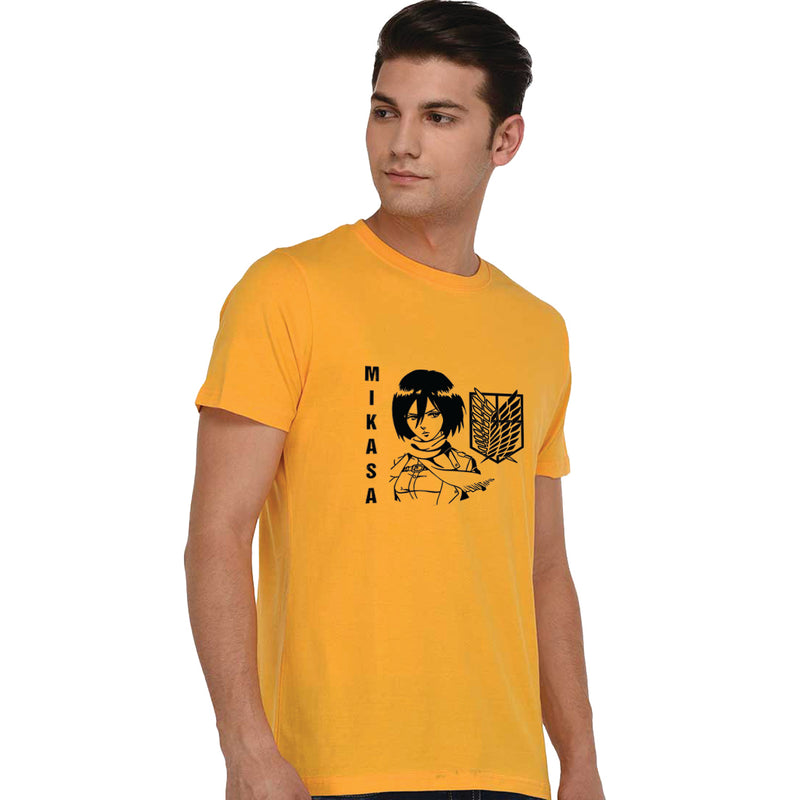 Mikasa Printed Men T-Shirt