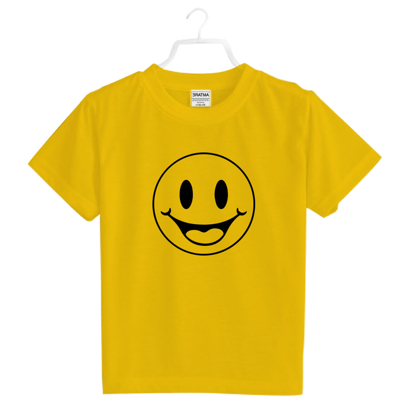 Cute Smile Printed Boys T-Shirt