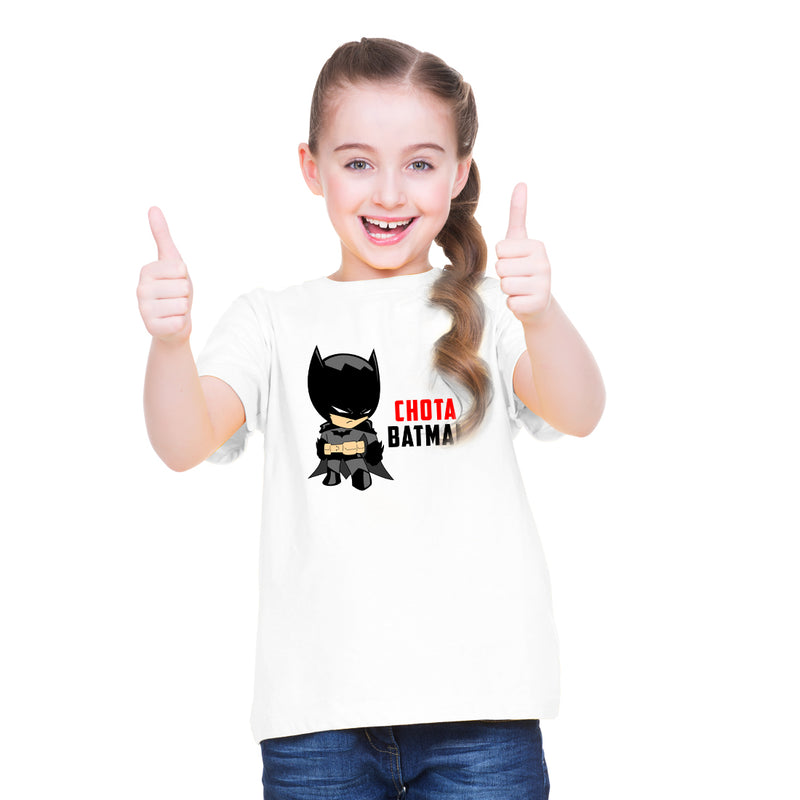 Chota Batman Printed Girls T-Shirt