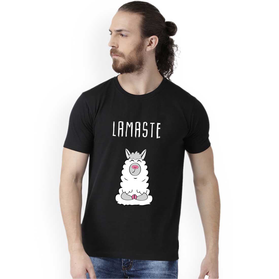 Lamaste Black Men T-Shirt