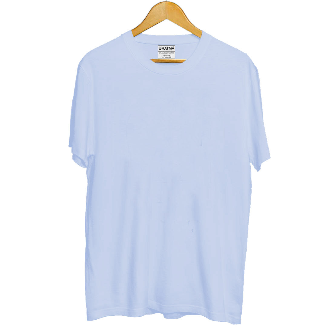 Bratma Plain Pure Cotton T-Shirt - Lavender