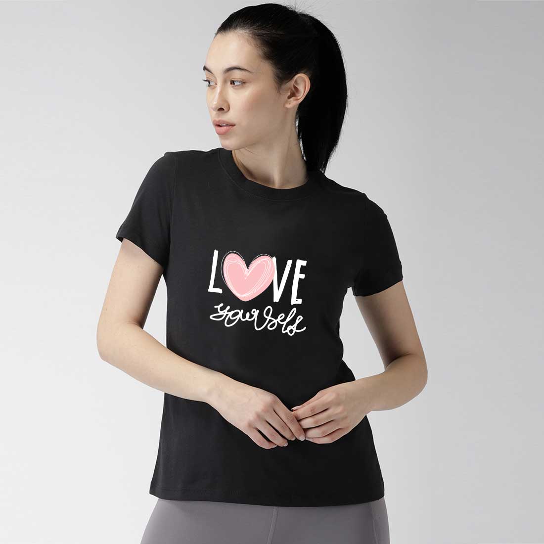 Love Yourself Black Women T-Shirt