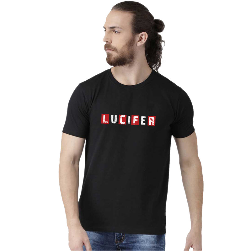 Lucifer 2 Printed Men T-Shirt