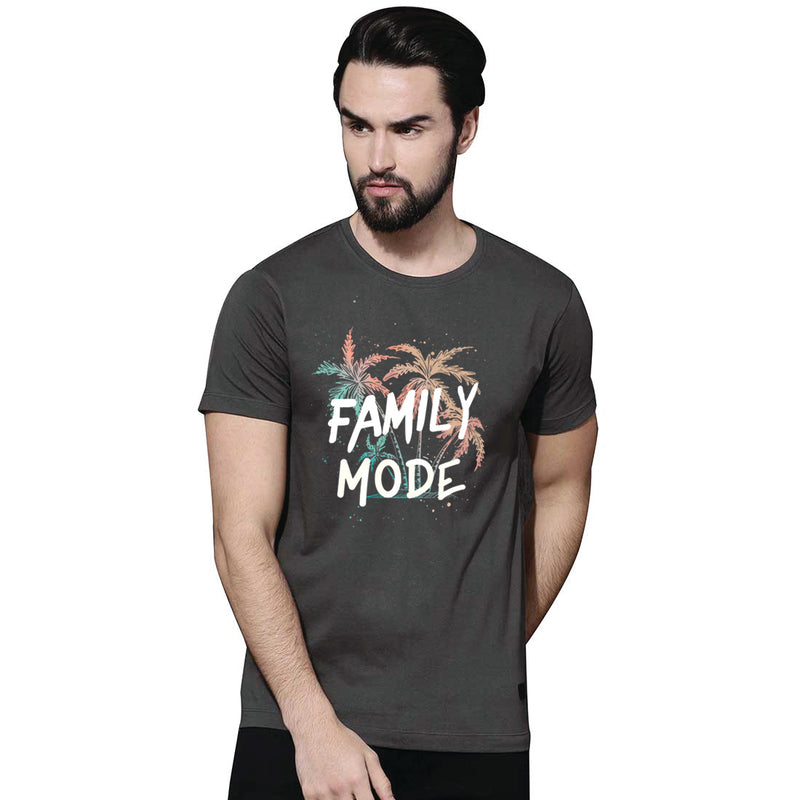Family Mode Printed Men T-Shirt