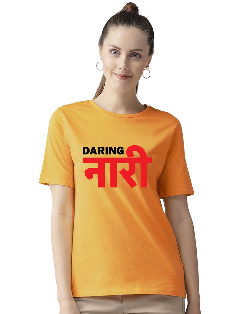 Daring Nari Printed Women T-Shirt