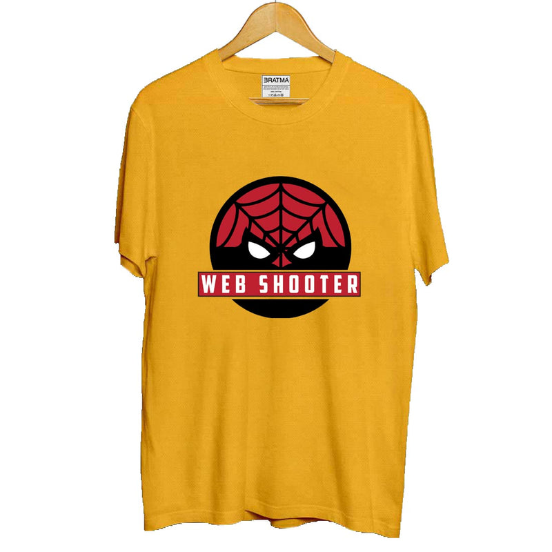 Web Shooter Printed Women T-Shirt