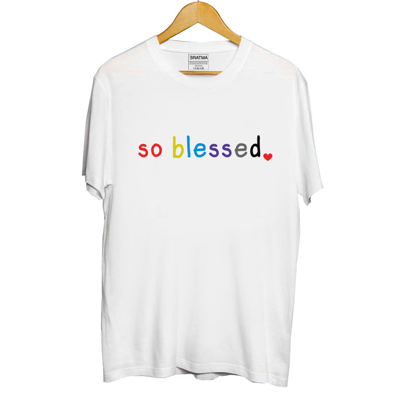 So Blessed Printed Men T-Shirt
