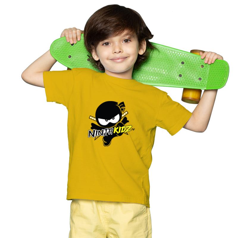 Ninja Kids Printed Boys T-Shirt