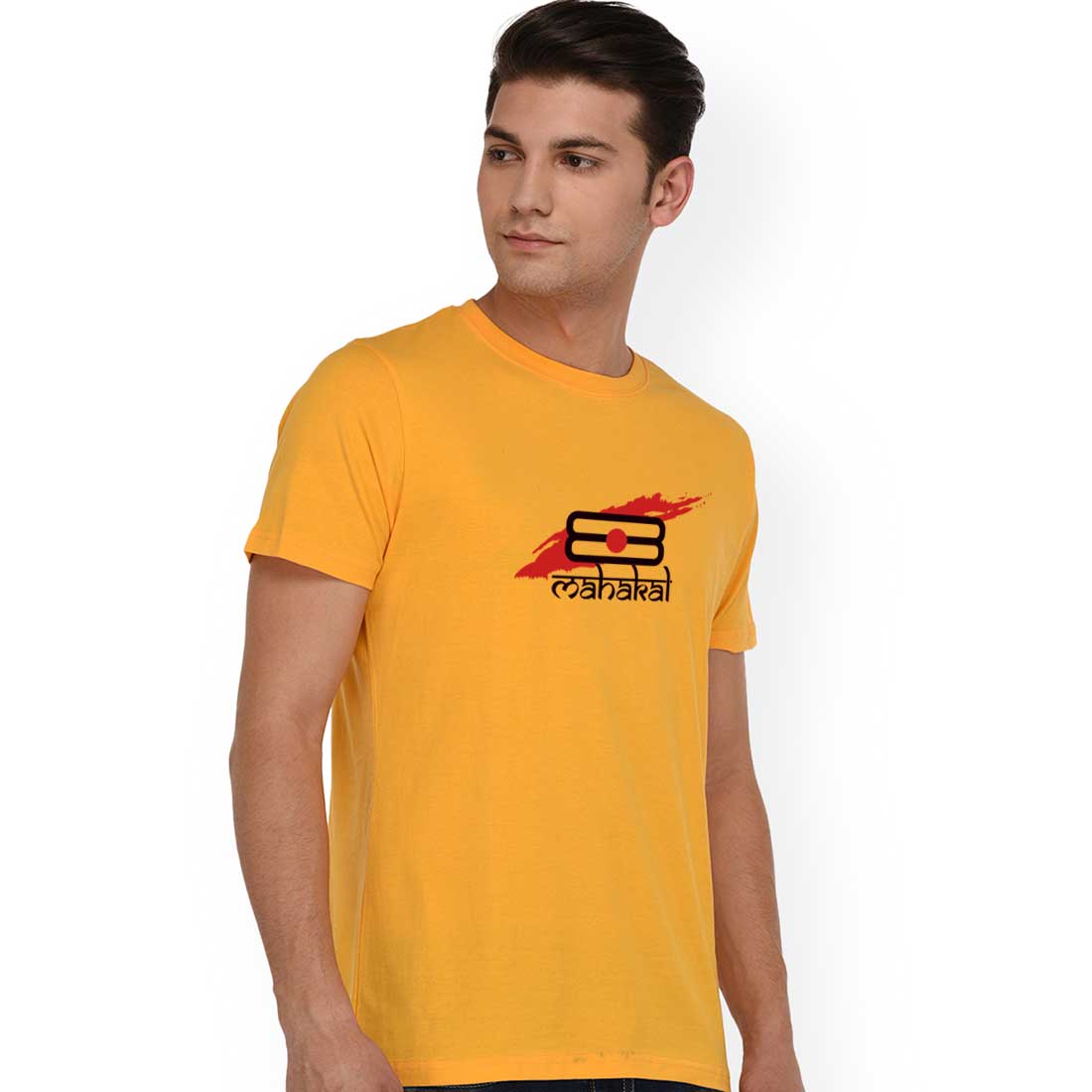 Mahakal Mustard Men T-Shirt